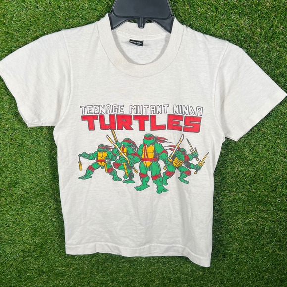 Screen Stars Best Other - Vintage 80s Teenage Mutant Ninja Turtles Screen Stars Kids T-Shirt‎ Size 14-16